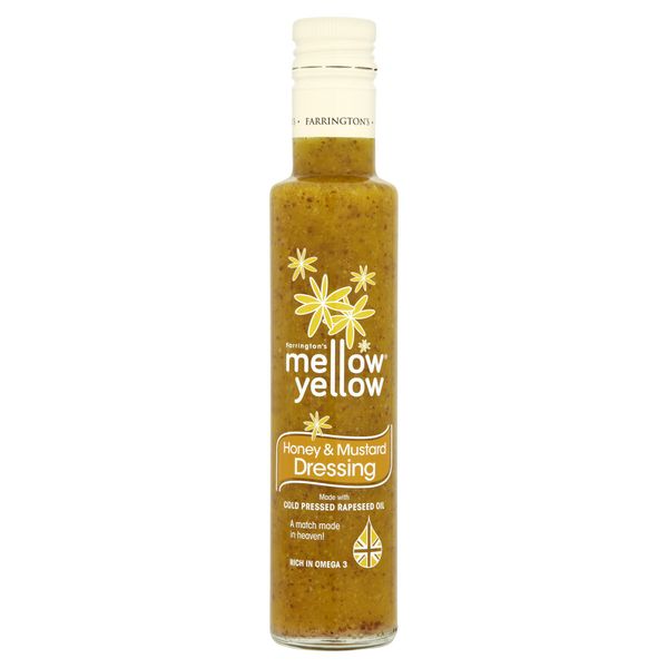 Farringtons Mellow Yellow Honey & Mustard Dressing (250ml) - Pack of 2