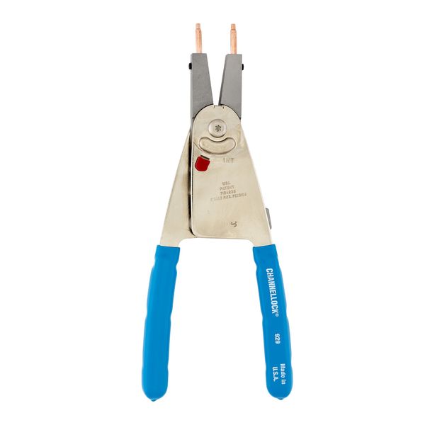 Channellock, 929, Retaining Ring Plier, Convertible, 1 pc., Blue, 10-Inch