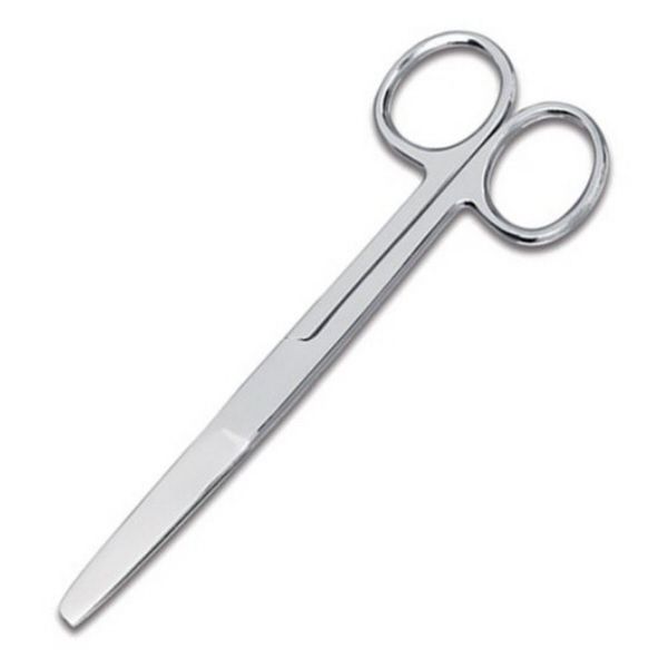 INSGB - Quality Nursing Blunt/Sharp Dressing Scissors Brushed Stainless Steel Autoclavable