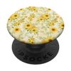 Cute Sunflower Pattern Yellow Pastel Flower PopSockets Adhesive PopGrip