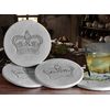Crown Absorbent Drink Coasters (set of 4)