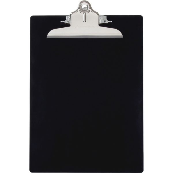 Saunders Recycled Plastic Clipboard, Black (21603)