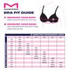 Maidenform Women's Pure Genius T-Back Bra , Black,36C