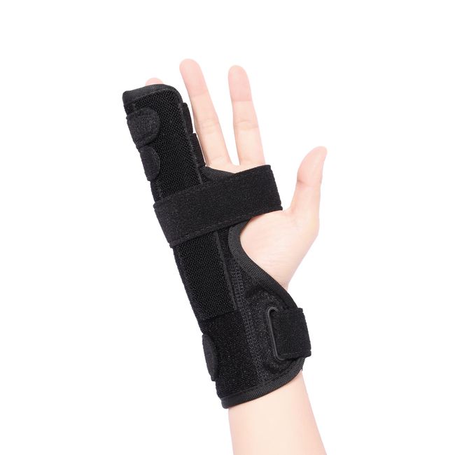 joingood Fingerschiene Kleiner Finger,Fingerschiene Metacarpal für 4&5 Finger,Fingerschiene Ringfinger für Gebrochenen Finger, Arthritis,Sehnenscheidenentzündung,Passt für Linke Oder Rechte Hand(S/M)