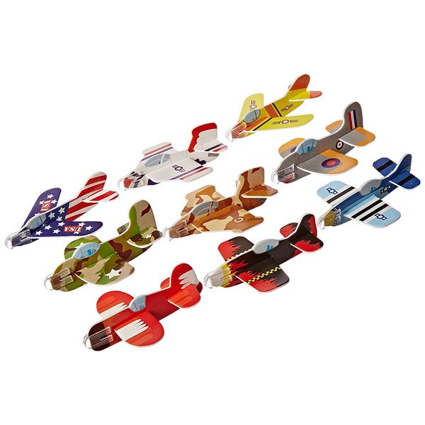 Rhode Island Novelty 72 PC 4 Inch Foam Glider Assortment