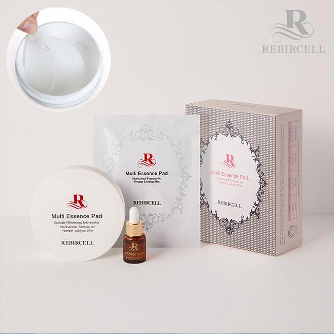 [Clinical trial completed] Porcell Rivercell Multi Hypoallergenic Essence Peeling Toner Pad 30 Sheets Serum Keratin Sebum Removal Whitening Wrinkle Improvement Moisture