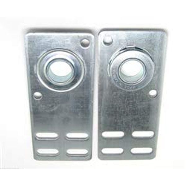 Garage Door End Bearing Plates- 1 Pair - 6-5/8"