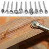 20PCS 1/8" Shank Tungsten Carbide Burr Rotary Drill Bits Tools Cutter Files Sets