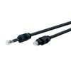 Optical Digital Cable Square - Round 3.3 ft (100 cm) Digital Audio Cable Optical Angle - Optical Round Cable Diameter 0.1 inch (4 mm) / VM-4059B