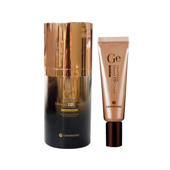 Korean Cosmetics Charm Zone Ge Natural Skin Aid Mineral BB Cream 50g (portable 10g included) SPF40/PA++