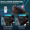 Electric Foot Pedal Exerciser Elliptical Machine Trainer Cardio w/LCD & Remote:)
