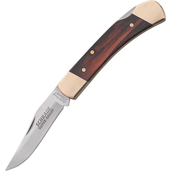 Uncle Henry LB5 Smokey Lockback Folding Pocket Knife Brown, 6-1/2"