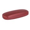 Boolavard Unisex Hard Shell Eyeglasses Cases, Protective Case For Glasses (Red)