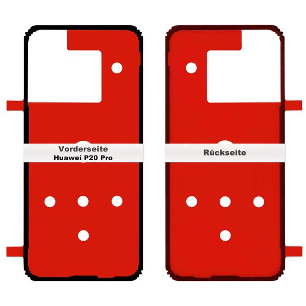 IS-TECK Battery Cover Adhesive Compatible with Huawei P20 Pro Adhesive Tape Seal Strip Film Back Cover