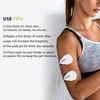 TENS Unit Electrode Pads CESLIFF 20 Pack 3.5mm Snap Self-Adhesive Electrode (White)