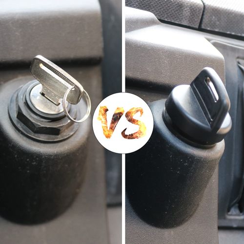 RERPRO Ignition Key Switch Cover for Polaris Ranger, Brutus, RZR, General, ACE, Sportsman, Scrambler, Trail Boss, Trail Blazer, Magnum, Xpress, Sport 5433534 UTV ATV Key Ignition Covers Caps