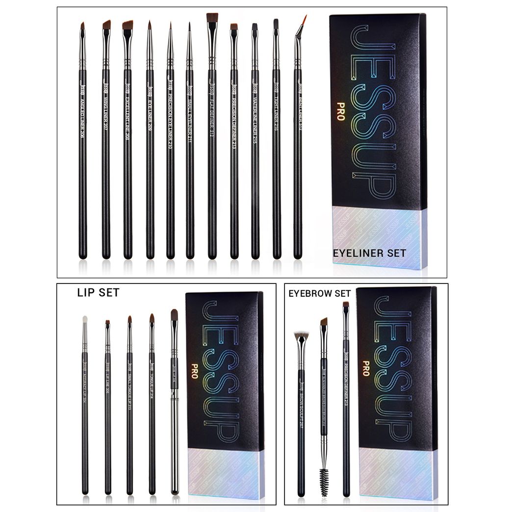 Small Angled Makeup Brush Eyeliner - Jessup