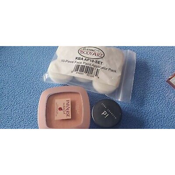BAREMINERALS BARE id MINERAL VEIL MAKEUP .02 OZ/.57g LOREAL PARADISE BLUSH LOT
