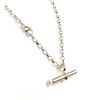 Antomus® HANDMADE SOLID 925 SILVER TOGGLE BAR NECKLACE CHAIN 2.3mm WIDE 22 INCH