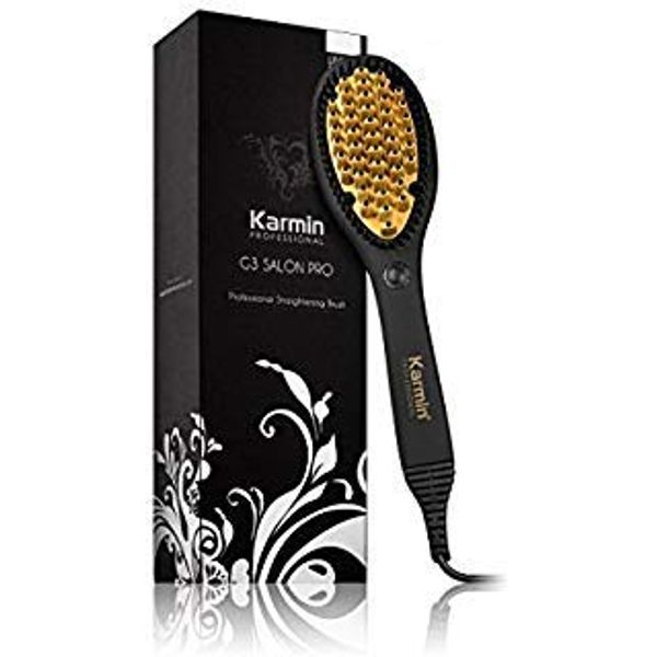 Karmin G3 Salon Professional Ceramic hair Straightening Brush