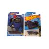Hot Wheels Batman Batmobile Set of 4 Diecast Vehicles from Basic and Premium Basic Releases Bundle, Maroon