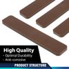 PIT66 Decking Boards End Cap 5.5" Tan 4Pcs
