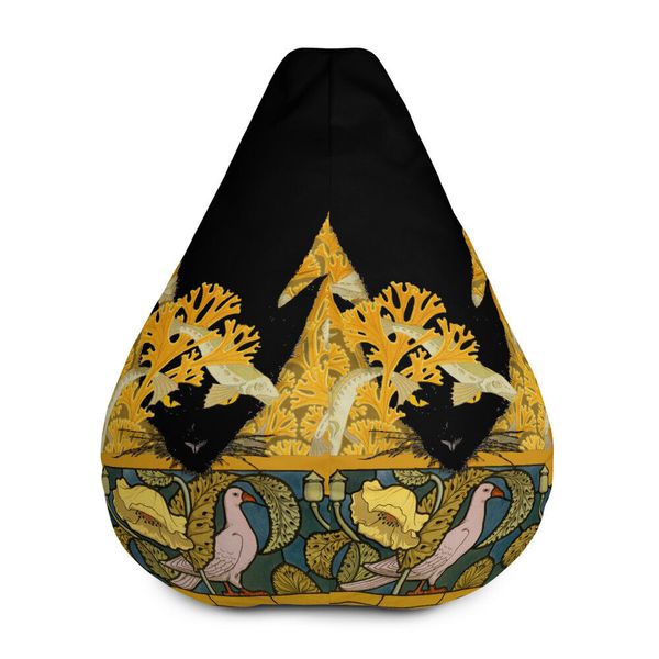 Ninja Cat Bean Bag Chair Cover