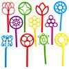 Bubble Wands, Large Bubble Wand Assortment, 8" Inches (1 Set)