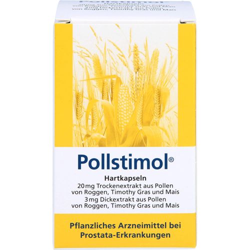 Pollstimol Hard Capsules - Herbal Therapy for Prostate Diseases Pack of 60