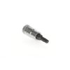 GEDORE Screwdriver bit socket Torx, T25, AF 4.43 mm, 1/4" 6.3 mm, Screwdriver bit socket, Tool, ITX 20 T25