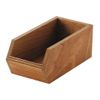 EBM 6773100 Wood Organizer Box Dark Walnut Paint
