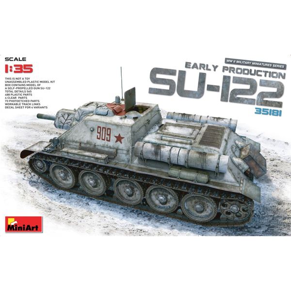 Miniart Plastic model assembly kit.