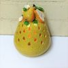 QVC Home Reflection Kitchen Decor Pear Fruit Flameless Candle Luminary w/ Timer