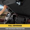 For JEEP Caterpillar Large Car Windshield Sun Shade Front Window Cover Visor