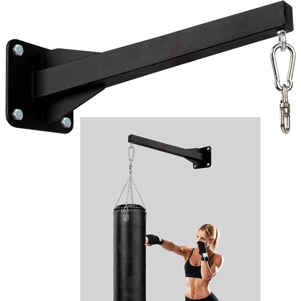 Heavy Punching Bag Wall Mount Hanger,Heavy-Duty Boxing Bag Bracket