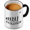 Funtasstic Drone Evolution Coffee Mug 300 ml Black