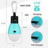 EverBrite Rechargeable Camping LED Bulb 3 Lighting Modes USB LED Tent Light Blue