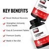Force Factor L-Glutamine 1,000mg, Immune Support, Muscle Recovery, 100 Tablets