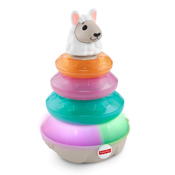 Fisher-Price Linkimals Lights & Colors Llama, Multi Color