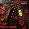 Meat Thermometer Digital - Instant Read Waterproof Food Thermometer w/ Backlight