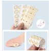 Natiform 75 Pcs Protective Toe Quill Eye Circle Anti-Friction Pad Small Round