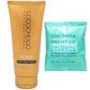 Cocochoco Professional Gold 100ml Brazilian Blow Dry Haar Glättung Keratin Behandlung 30ml Shampoo
