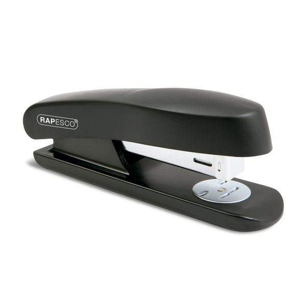 RAPESCO R60260B1 Puffa Half Strip Stapler, 20 Sheet Capacity, Black