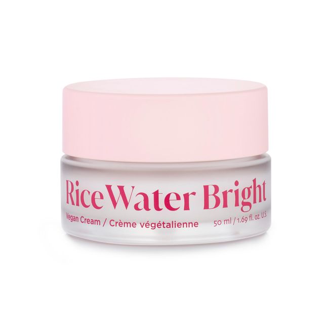 THE FACE SHOP Rice Water Bright Vegan Cream | Vegan| Brightening | Rice Water | Niacinamide | Hyaluronic Acid | K-Beauty