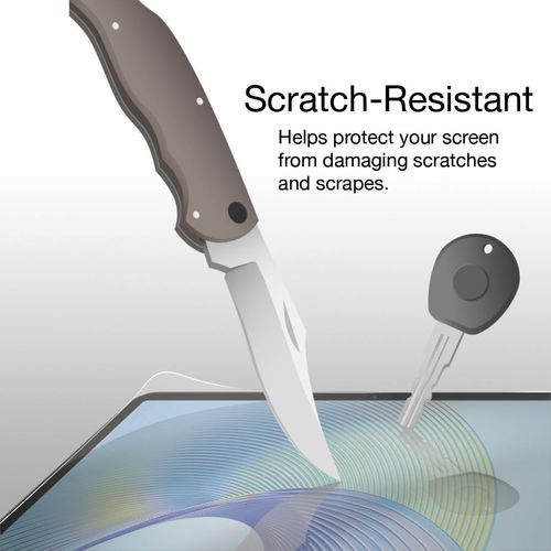 BoxWave Screen Protector Compatible with Podofo Honda Civic 2016-2020 Car Stereo (9 in) - ClearTouch Crystal ToughShield 9H (2-Pack), Clear 9H Tough Flexible Film Screen Protector