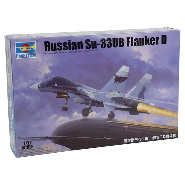 Trumpeter Russian SU-33UB Flanker D Model Kit