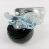 2"  Hard Rubber Wheel Caster - 4 Swivels w/  Brake for Toolbox Workbench