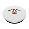 Seeing Eye Human - Funny Blind Dog Cat Owner PopSockets Swappable PopGrip