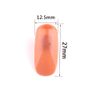 Adjustable Life Size Nail Art Training Hand Practice Learning Model Trainer MakeUp Tool Fake Finger Nail Tips, Pack of 100