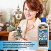 PARKER & BAILEY Silver Polish - Silver Polish Cleaner and Polish Tarnish Remover Jewelry Cleaner Metal Polish Cream for Polishing Antique Decor Pans Utensils Furniture 8 Oz Bottle